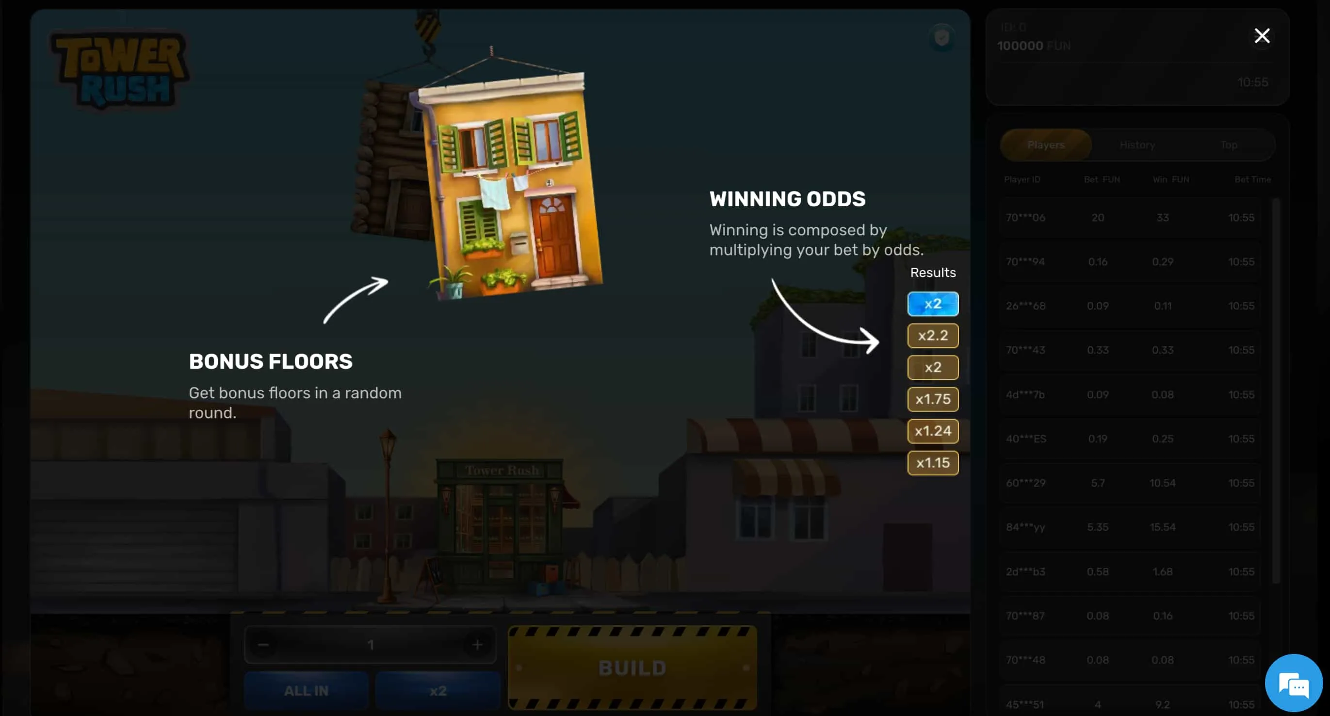 Niveles de Riesgo en Tower Rush Niveles de Riesgo en Tower Rush